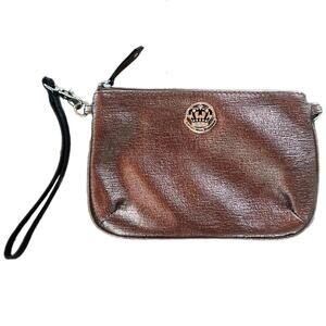 Kathy Van Zeeland Metallic Gold Mini Bag